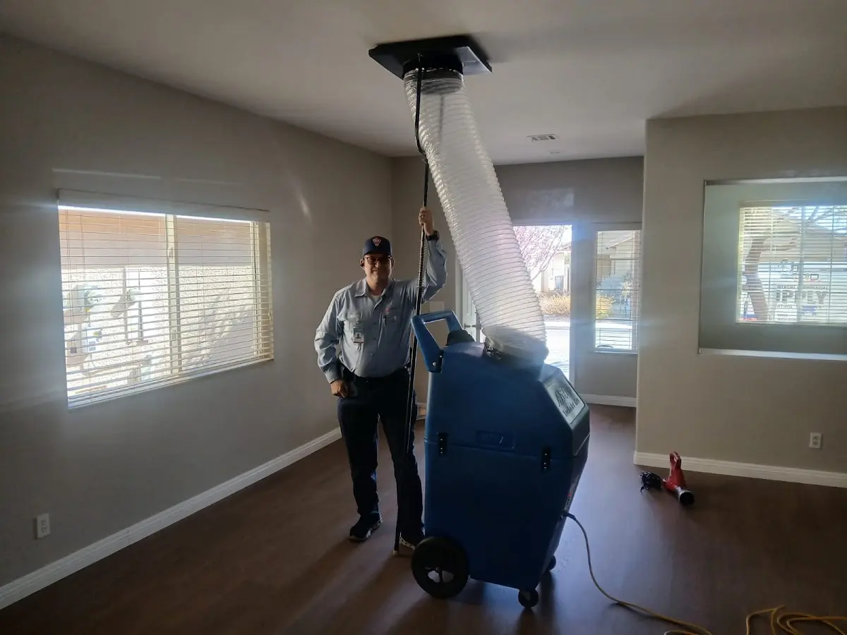 Professional Dryer Vent Cleaning work inside a Royal Kunia home